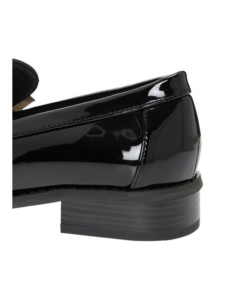 Te chichi TERRASSE（テチチテラス）の「リボンローファー（パンプス・レディース・ブラウン/ブラック/オフホワイト・M/L）」の7枚目の写真