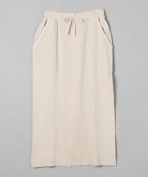 coen（コーエン）の「ピグメントリブイージーナロースカート（スカート・レディース・ロイヤルブルー/ダークグレー/ブラウン/ナチュラル・L/M）」の3枚目の写真