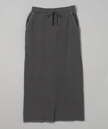 coen | ピグメントリブイージーナロースカート(スカート)