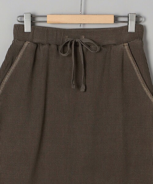 coen（コーエン）の「ピグメントリブイージーナロースカート（スカート・レディース・ロイヤルブルー/ダークグレー/ブラウン/ナチュラル・L/M）」の11枚目の写真