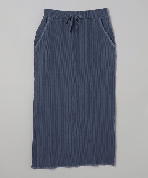 coen（コーエン）の「ピグメントリブイージーナロースカート（スカート・レディース・ロイヤルブルー/ダークグレー/ブラウン/ナチュラル・L/M）」の18枚目の写真