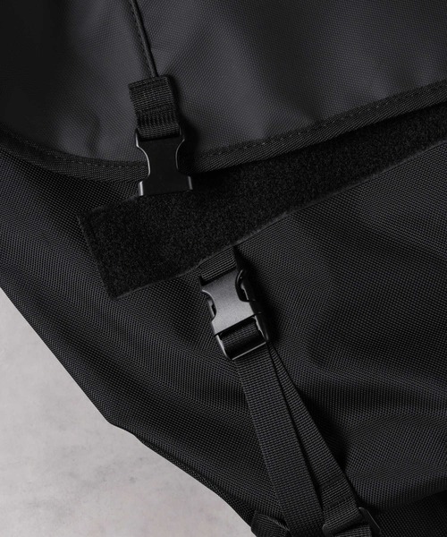 CAMP7（キャンプセブン）の「CAMP7(キャンプ7)ラージメッセンジャーバッグ（ショルダーバッグ・メンズ・ブラック・ONE SIZE）」の7枚目の写真