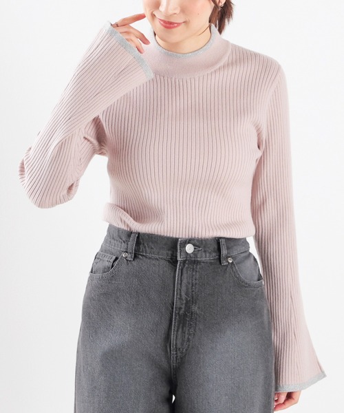 Honeys（ハニーズ）の「フレア袖ニット（ニット/セーター）」 - WEAR
