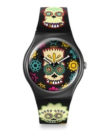 SWATCH（スウォッチ）の「D'OH OF THE DEAD（アナログ腕時計・メンズ）」