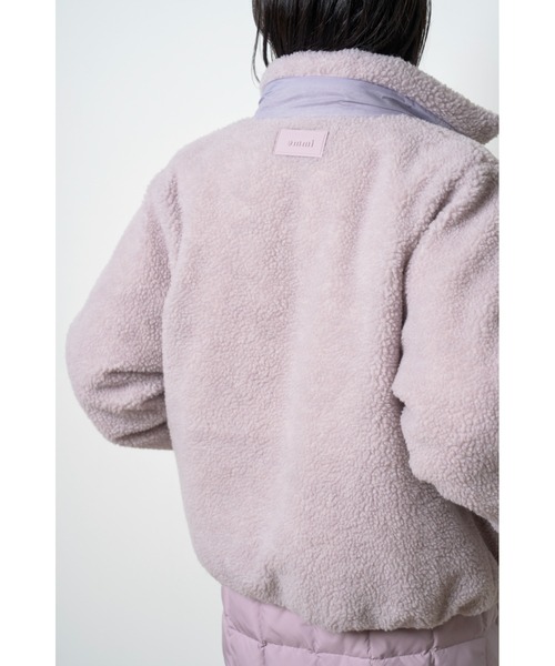 【emmi×TAION】リバーシブルボアダウンジャケット emmi（エミ）の「【emmi×TAION】リバーシブルボアダウン