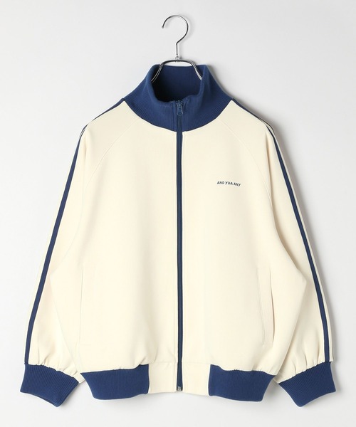 GLOBAL WORK（グローバルワーク）の「トラックジャケット/AND YUA ANY/137656（ジャージ・キッズ・アイボリー/グリーン・160cm/150cm）」の20枚目の写真