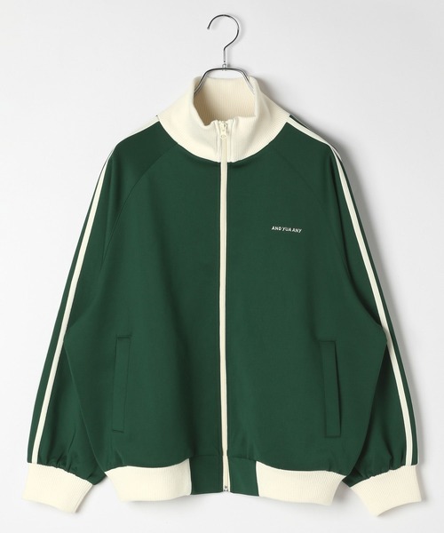 GLOBAL WORK（グローバルワーク）の「トラックジャケット/AND YUA ANY/137656（ジャージ・キッズ・アイボリー/グリーン・160cm/150cm）」の21枚目の写真