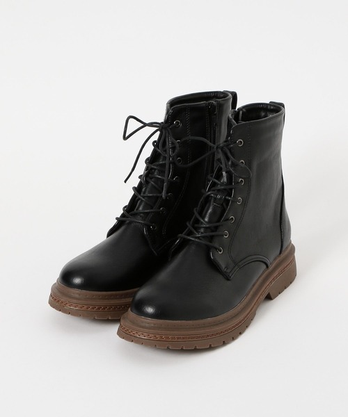 c0130 【未使用に近い】 サントーニ レースアップブーツ 6 ネイビー系 c0130 【未使用に近い】 サントーニ レースアップブーツ 6