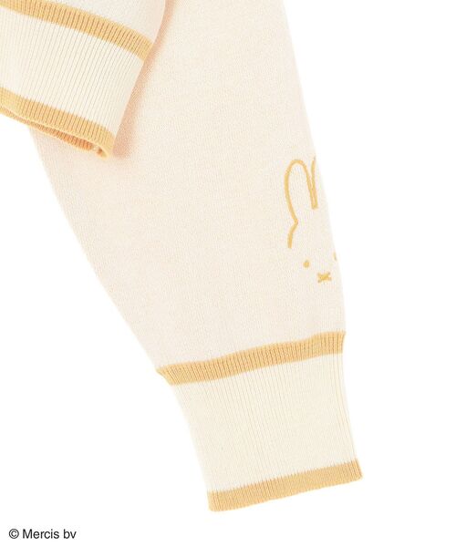 Miffy（ ミッフィー）の「Miffy/配色ニットプルオーバー（ニット/セーター・レディース・ブルー/イエロー・FREE）」の9枚目の写真