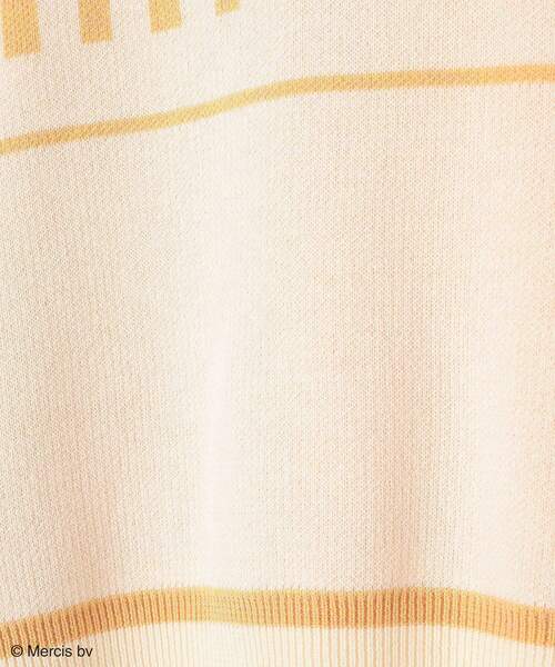 Miffy（ ミッフィー）の「Miffy/配色ニットプルオーバー（ニット/セーター・レディース・ブルー/イエロー・FREE）」の12枚目の写真