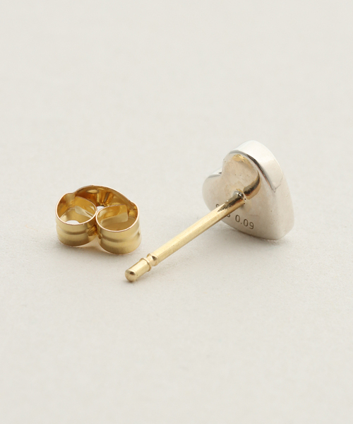 FRAMeWORK GIGI/ジジ 別注Amour earings onyx① GIGI/ジジ 別注Amour earings onyx（ピアス（両耳用