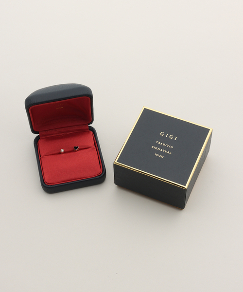 GIGI/ジジ 別注Amour earings onyx（ピアス（両耳用