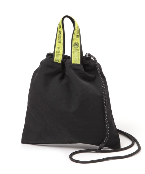 niko and...（ニコアンド）の「【WEEKEND(ER)&co.(ウィークエンダー)】ドロストバッグ（ハンドバッグ・レディース・ブラック/グリーン/ベージュ・0）」の2枚目の写真