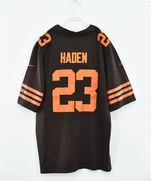 NIKE（ナイキ）の「【ヴィンテージ古着】NIKE NFL BROWNS 23 HADEN ゲームシャツ（その他トップス・メンズ・ブラウン・LARGE）」の10枚目の写真