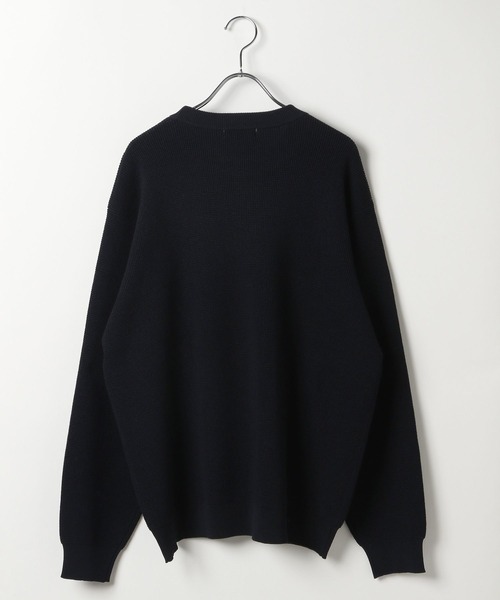 GLOBAL WORK(グローバルワーク)の「アンチピリングワッフルニット/116381(ニット/セーター・メンズ・アイボリー/ブラック/グレー/グレイッシュベージュ/グリーン/ネイビー・SMALL/MEDIUM/LARGE/X-LARGE)」の14枚目の写真