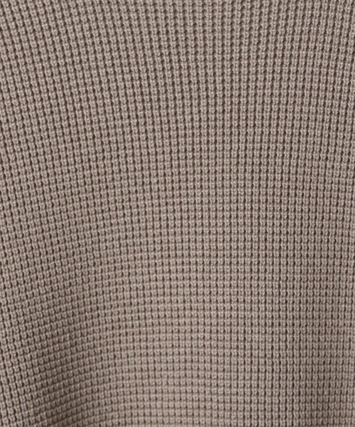 GLOBAL WORK(グローバルワーク)の「アンチピリングワッフルニット/116381(ニット/セーター・メンズ・アイボリー/ブラック/グレー/グレイッシュベージュ/グリーン/ネイビー・SMALL/MEDIUM/LARGE/X-LARGE)」の21枚目の写真