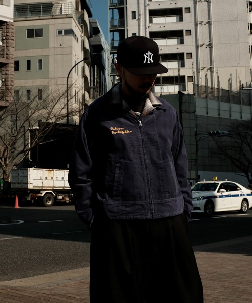 THRIFTY LOOK（スリフティールック）の「【THRIFTY LOOK / スリフティールック】FFA JACKET（ブルゾン・メンズ・ネイビー/ブラック/ホワイト・MEDIUM/LARGE）」の7枚目の写真