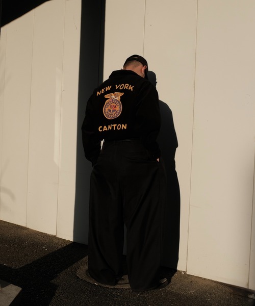 THRIFTY LOOK（スリフティールック）の「【THRIFTY LOOK / スリフティールック】FFA JACKET（ブルゾン・メンズ・ネイビー/ブラック/ホワイト・MEDIUM/LARGE）」の9枚目の写真