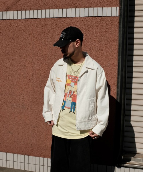 THRIFTY LOOK（スリフティールック）の「【THRIFTY LOOK / スリフティールック】FFA JACKET（ブルゾン・メンズ・ネイビー/ブラック/ホワイト・MEDIUM/LARGE）」の16枚目の写真