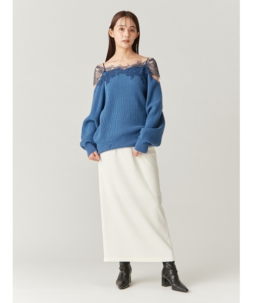 FRAY I.D（フレイアイディー）の「レースオフショルダーカッティング