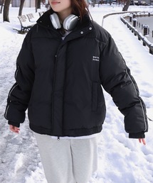 ZIP FIVE（ジップファイブ）の「【ZIP FIVE】 ファイバー ダウン パイピング 中綿 パディング ブルゾン ジャケット（ダウンジャケット/コート）」