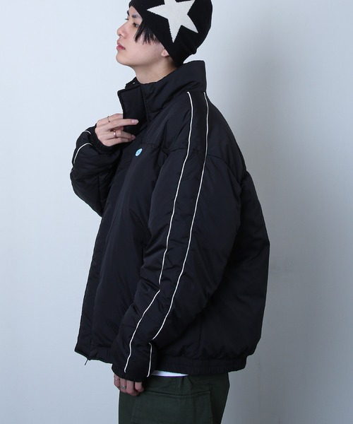 ZIP FIVE】 ファイバー ダウン パイピング 中綿 パディング ブルゾン