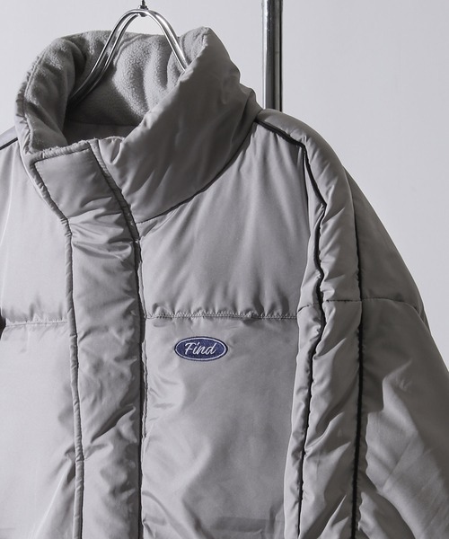 ZIP FIVE(ジップファイブ)の「【ZIP FIVE】 ファイバー ダウン パイピング 中綿 パディング ブルゾン ジャケット(ダウンジャケット/コート・レディース・グレー/グレー系/ブラック/ホワイト系/チャコール/ブラック系/ホワイト/グレー系1・SMALL/MEDIUM/LARGE)」の22枚目の写真