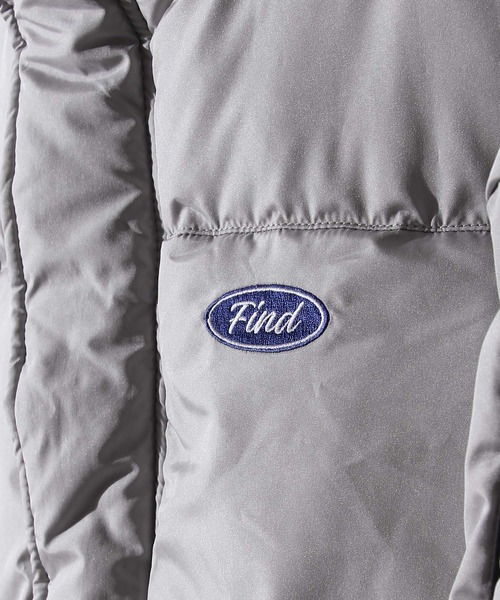 ZIP FIVE(ジップファイブ)の「【ZIP FIVE】 ファイバー ダウン パイピング 中綿 パディング ブルゾン ジャケット(ダウンジャケット/コート・レディース・グレー/グレー系/ブラック/ホワイト系/チャコール/ブラック系/ホワイト/グレー系1・SMALL/MEDIUM/LARGE)」の10枚目の写真
