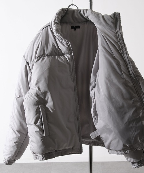 ZIP FIVE(ジップファイブ)の「【ZIP FIVE】 ファイバー ダウン パイピング 中綿 パディング ブルゾン ジャケット(ダウンジャケット/コート・レディース・グレー/グレー系/ブラック/ホワイト系/チャコール/ブラック系/ホワイト/グレー系1・SMALL/MEDIUM/LARGE)」の13枚目の写真