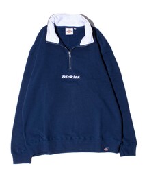 Dickies | 【Dickies/ディッキーズ】スウェット ハーフジップ  ワンポイント刺繍 ラグランスリーブ(スウェット)