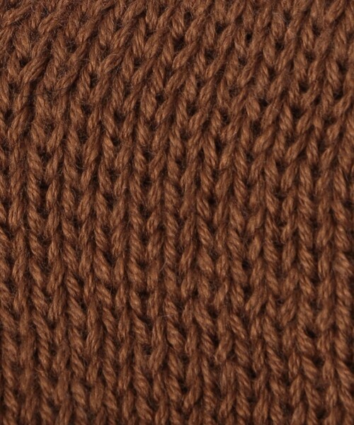 green label relaxing(グリーンレーベルリラクシング)の「GLR フラワービーニー / ニット帽 / キッズ(ニットキャップ/ビーニー・キッズ・ブラウン/ブラック/グレー・FREE)」の11枚目の写真