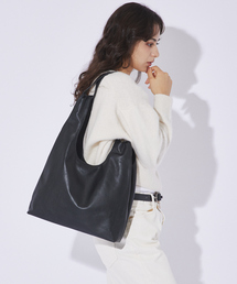 YArKA（ヤーカ）の「【YArKA/ヤーカ】real leather 2way handl tote/shoulder/2way ショルダー/マルシェバッグ（ショルダーバッグ）」