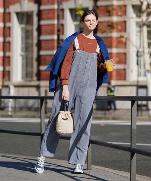 セール】WORK STYLE SALOPETTE PANTS（サロペット