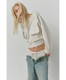 ALEXIA STAM | Knit Shorts /インナーニットパンツ(その他パンツ)