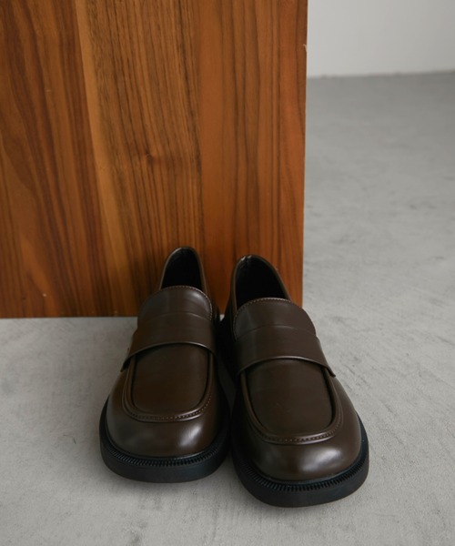 Aunt Marie's(アントマリーズ)の「【S,M,Lサイズ展開】ベーシックローファー(ローファー・レディース・ブラウン/ブラック・SMALL/MEDIUM/LARGE)」の4枚目の写真