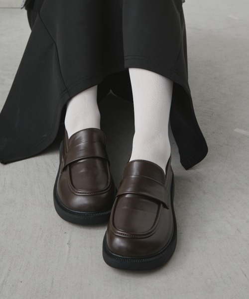 セール】【S,M,Lサイズ展開】ベーシックローファー（ローファー