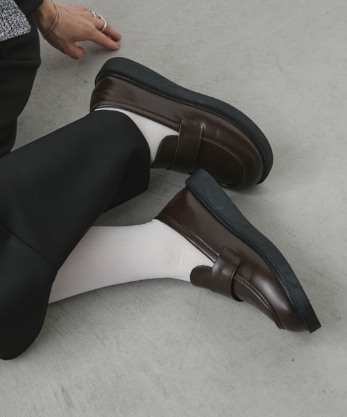 Aunt Marie's(アントマリーズ)の「【S,M,Lサイズ展開】ベーシックローファー(ローファー・レディース・ブラウン/ブラック・SMALL/MEDIUM/LARGE)」の13枚目の写真