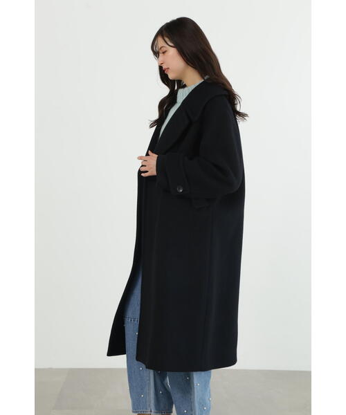 セール】ダブルビーバーロングコート（ピーコート）｜JILL STUART