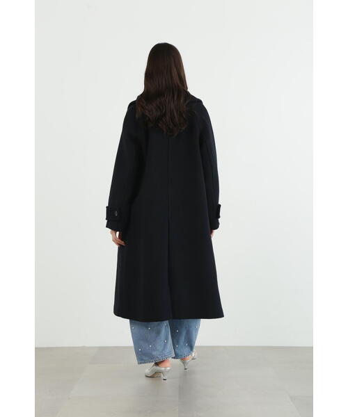 セール】ダブルビーバーロングコート（ピーコート）｜JILL STUART