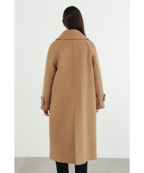 セール】ダブルビーバーロングコート（ピーコート）｜JILL