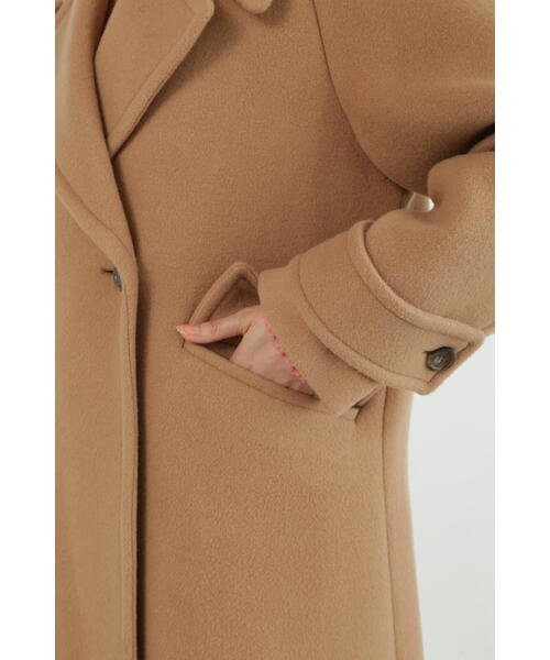 セール】ダブルビーバーロングコート（ピーコート）｜JILL STUART