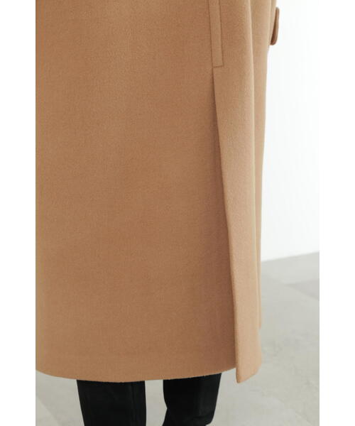 セール】ダブルビーバーロングコート（ピーコート）｜JILL STUART