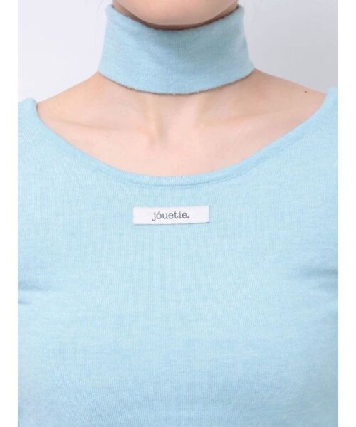 jouetie(ジュエティ)の「チョーカーネックニット(ニット/セーター・レディース・ブラック/ブルー/ピンク・MEDIUM)」の19枚目の写真