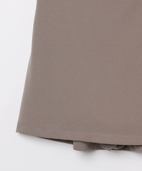 GLOBAL WORK（グローバルワーク）の「大人見えラップキュロット/AND YUA ANY/147484（スカート・キッズ・ベージュ/ブラック・SMALL/MEDIUM）」の16枚目の写真