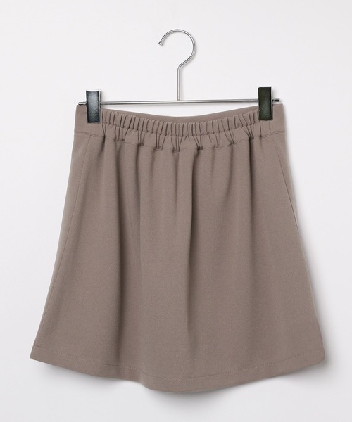 GLOBAL WORK（グローバルワーク）の「大人見えラップキュロット/AND YUA ANY/147484（スカート・キッズ・ベージュ/ブラック・SMALL/MEDIUM）」の17枚目の写真