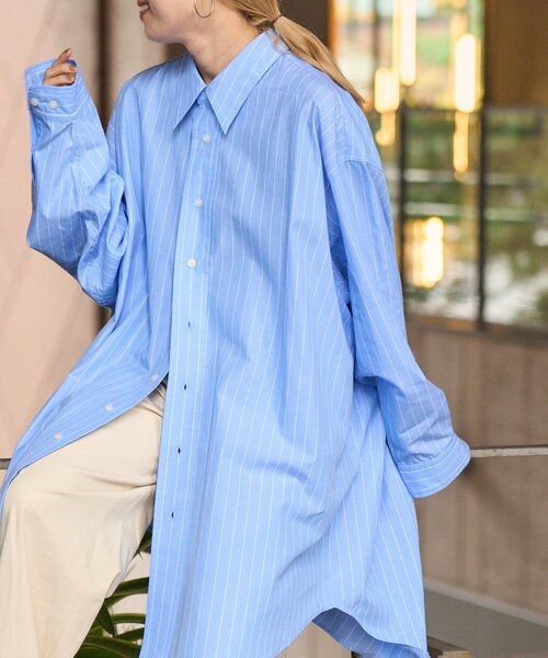 OUTDOOR PRODUCTS（アウトドアプロダクツ）の「ストライプチュニック