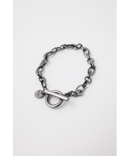 MOUSSY（マウジー）の「【WEB限定】MOUSSY ブレスレット（ブレスレット・レディース・シルバー/ブラック・FREE）」の4枚目の写真