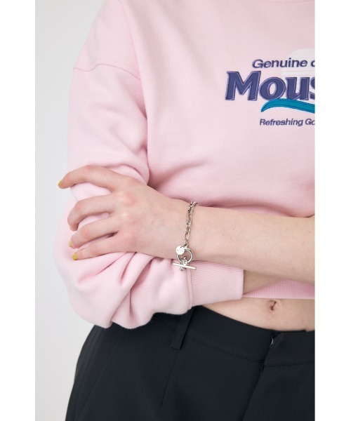 MOUSSY（マウジー）の「【WEB限定】MOUSSY ブレスレット（ブレスレット・レディース・シルバー/ブラック・FREE）」の7枚目の写真