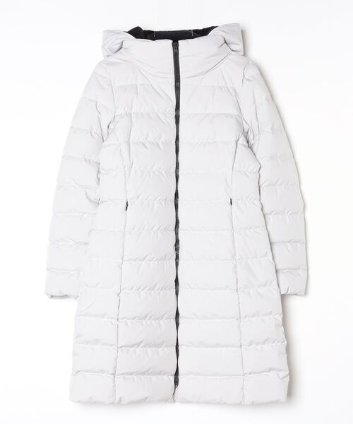 HERNO(ヘルノ)の「HERNO CAPES2 LAYER WINDSTOPPER PARKA ヘルノ ケープ ダウンコート(ダウンジャケット/コート・レディース・ネイビー/ライトグレー/ブラック/クリーム・40/44/42/38)」の3枚目の写真