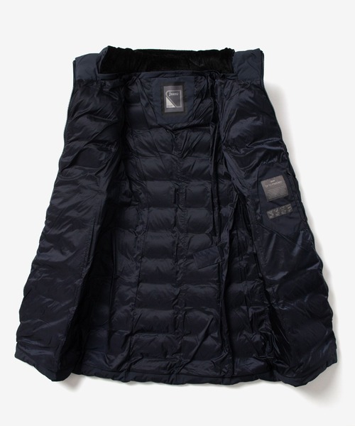HERNO(ヘルノ)の「HERNO CAPES2 LAYER WINDSTOPPER PARKA ヘルノ ケープ ダウンコート(ダウンジャケット/コート・レディース・ネイビー/ライトグレー/ブラック/クリーム・40/44/42/38)」の20枚目の写真